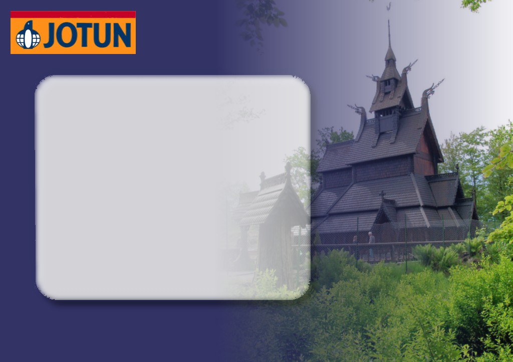 Die JOTUN Gruppe ist eine der weltweit gr��ten Produzenten f�r Farben und Lacke.